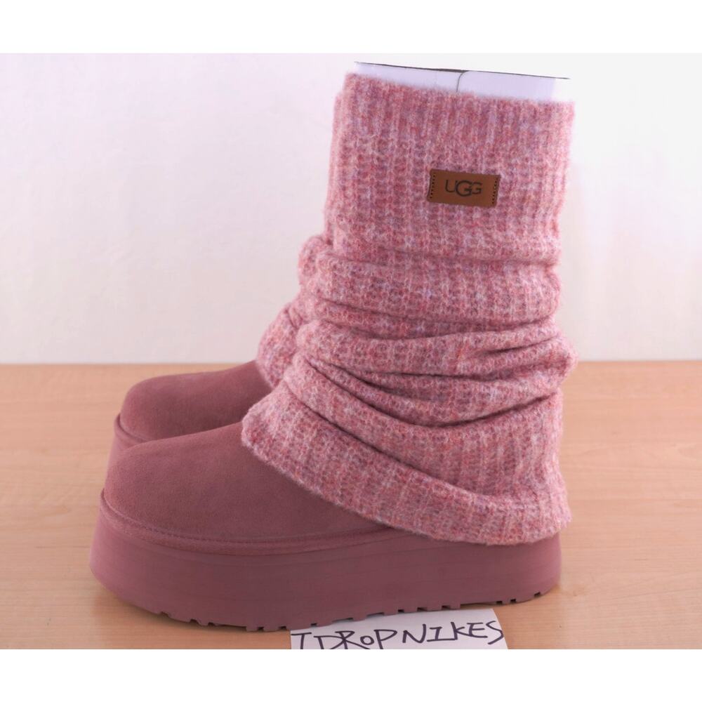UGG Women’s Classic Mini Dipper Leg Warmer 'Pink Dawn'